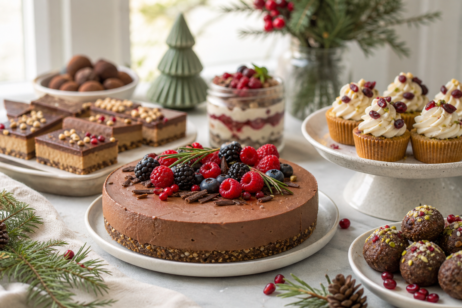 What are the top vegan dessert recipes for the holiday season in 2025?