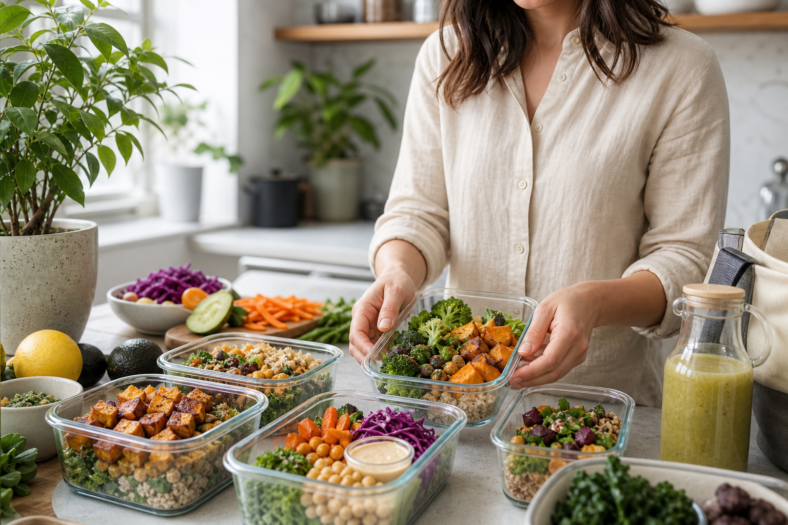 What are the top vegan meal prep ideas for busy professionals in 2025?