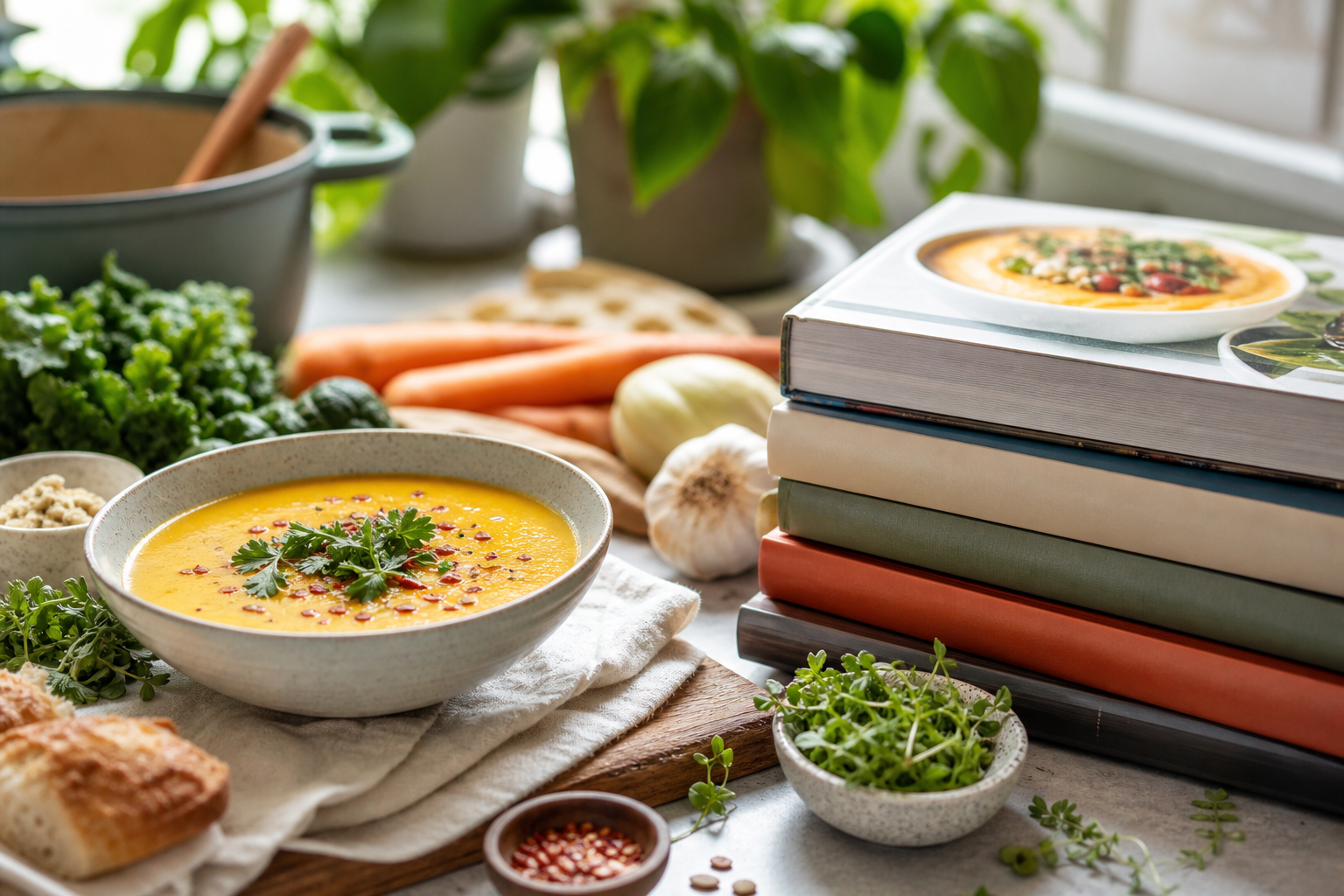 What are the top vegan soup cookbooks to check out in 2026?