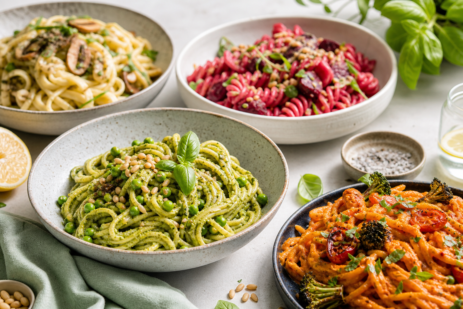 What are the trending vegan pasta recipes for 2026?