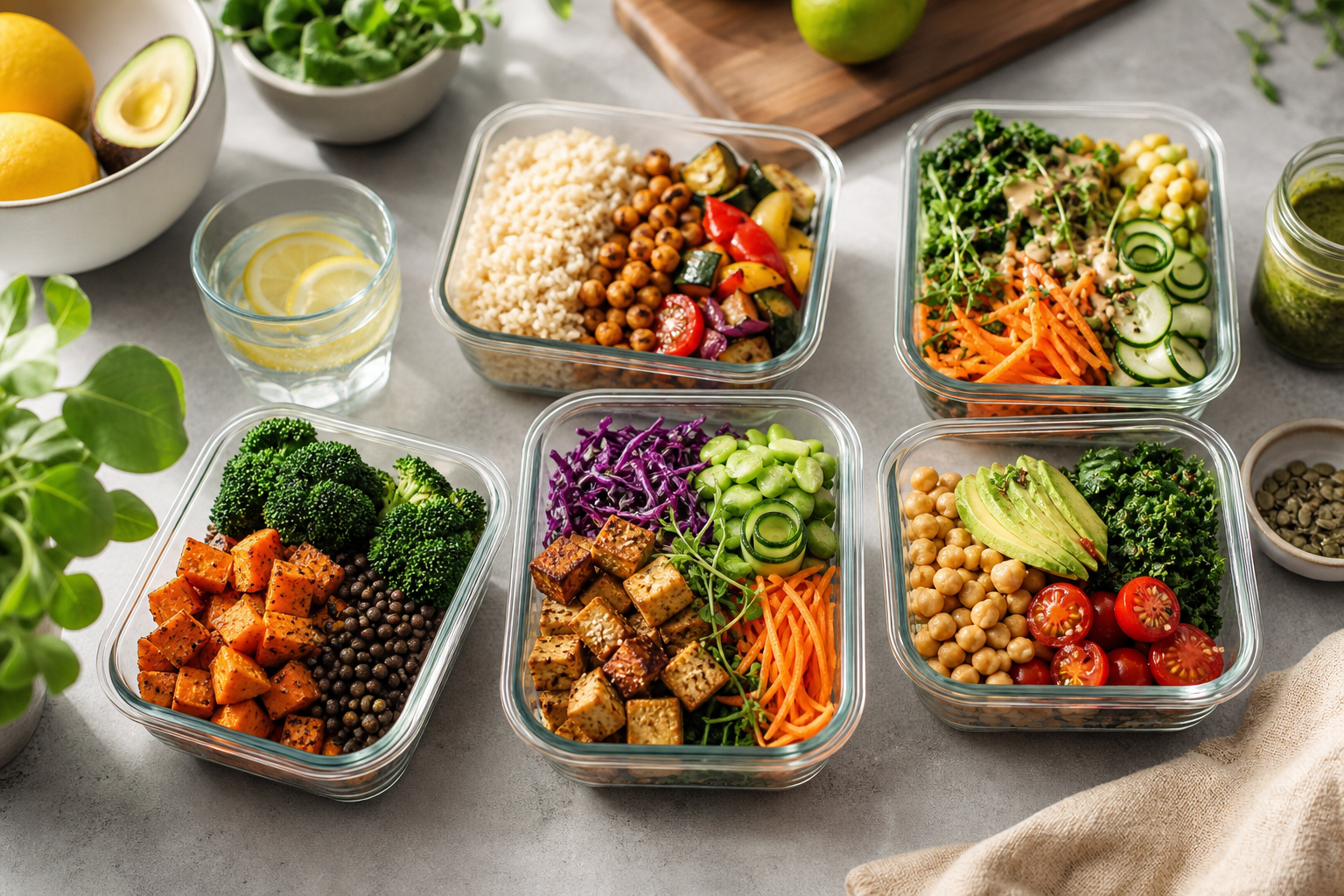 What are trendy vegan meal prep ideas for 2025?