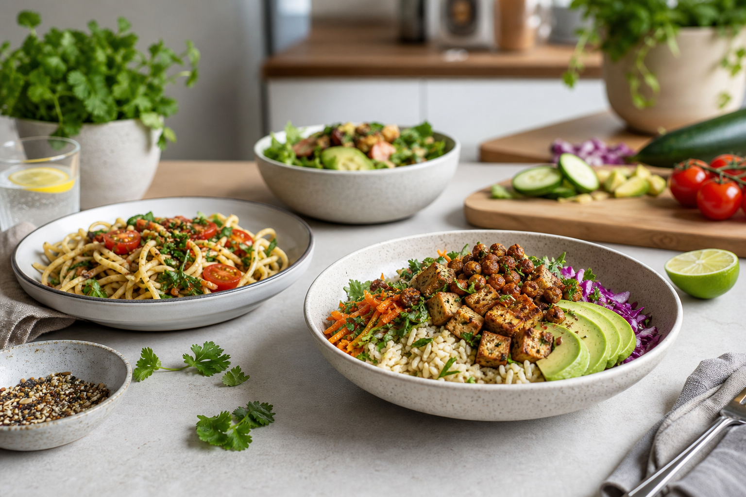 What easy vegan recipes can I make in under 30 minutes in 2025?