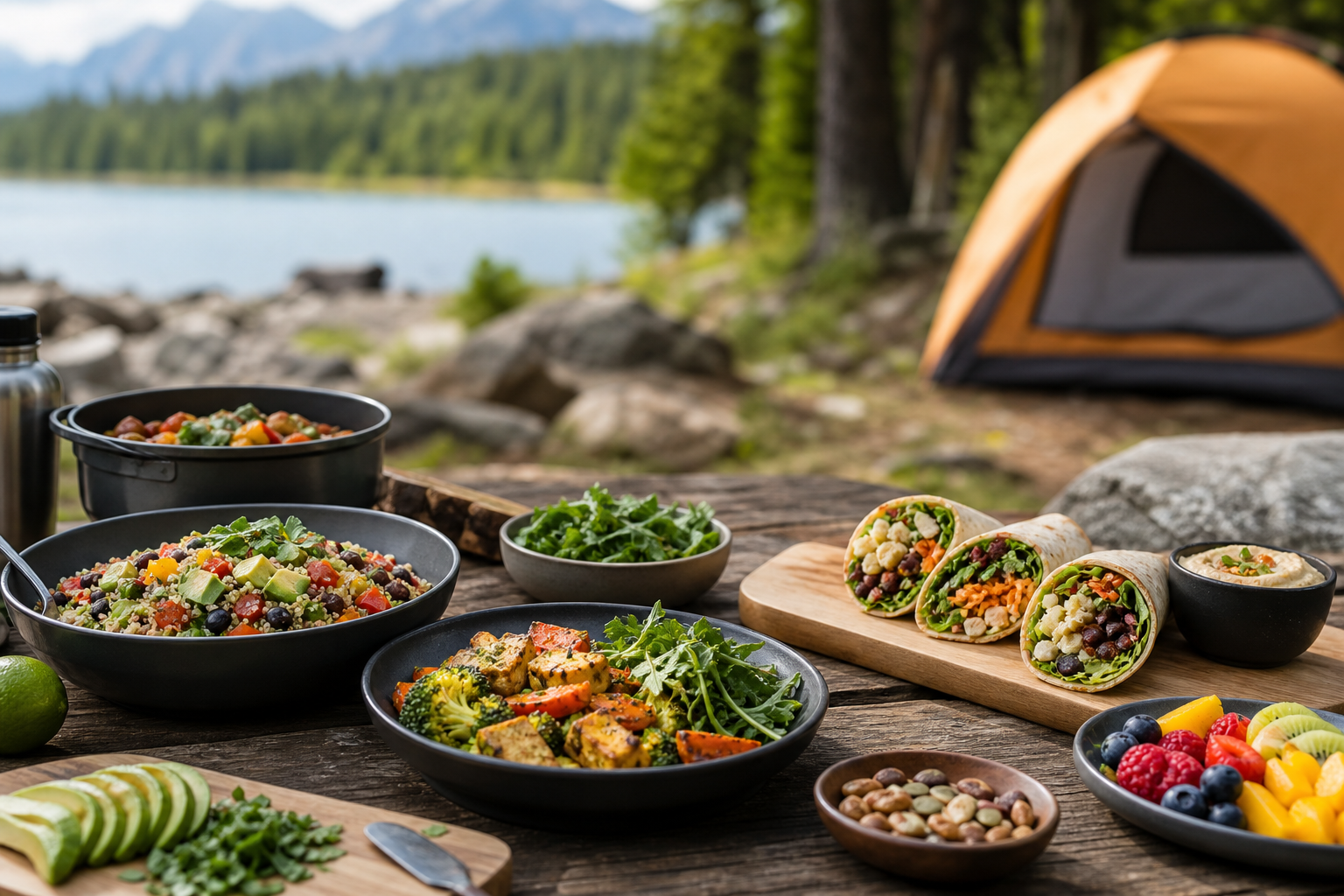 What gluten-free vegan meal ideas can I prepare for camping in 2025?