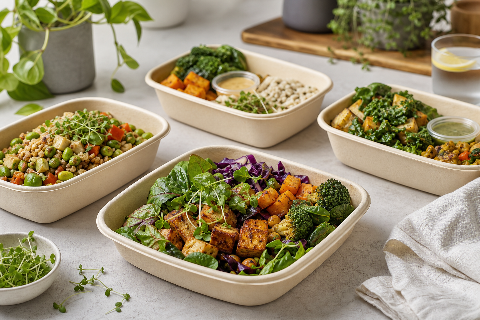 What gluten-free vegan options are best for meal delivery in 2025?