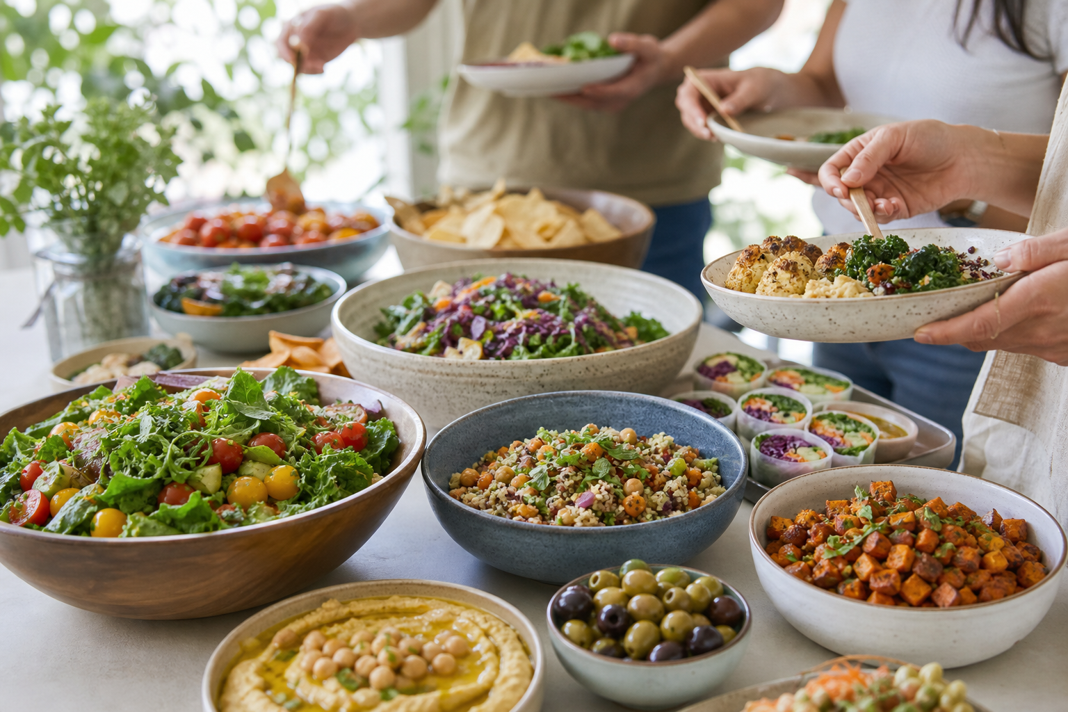 What gluten-free vegan recipes are perfect for potlucks in 2025?