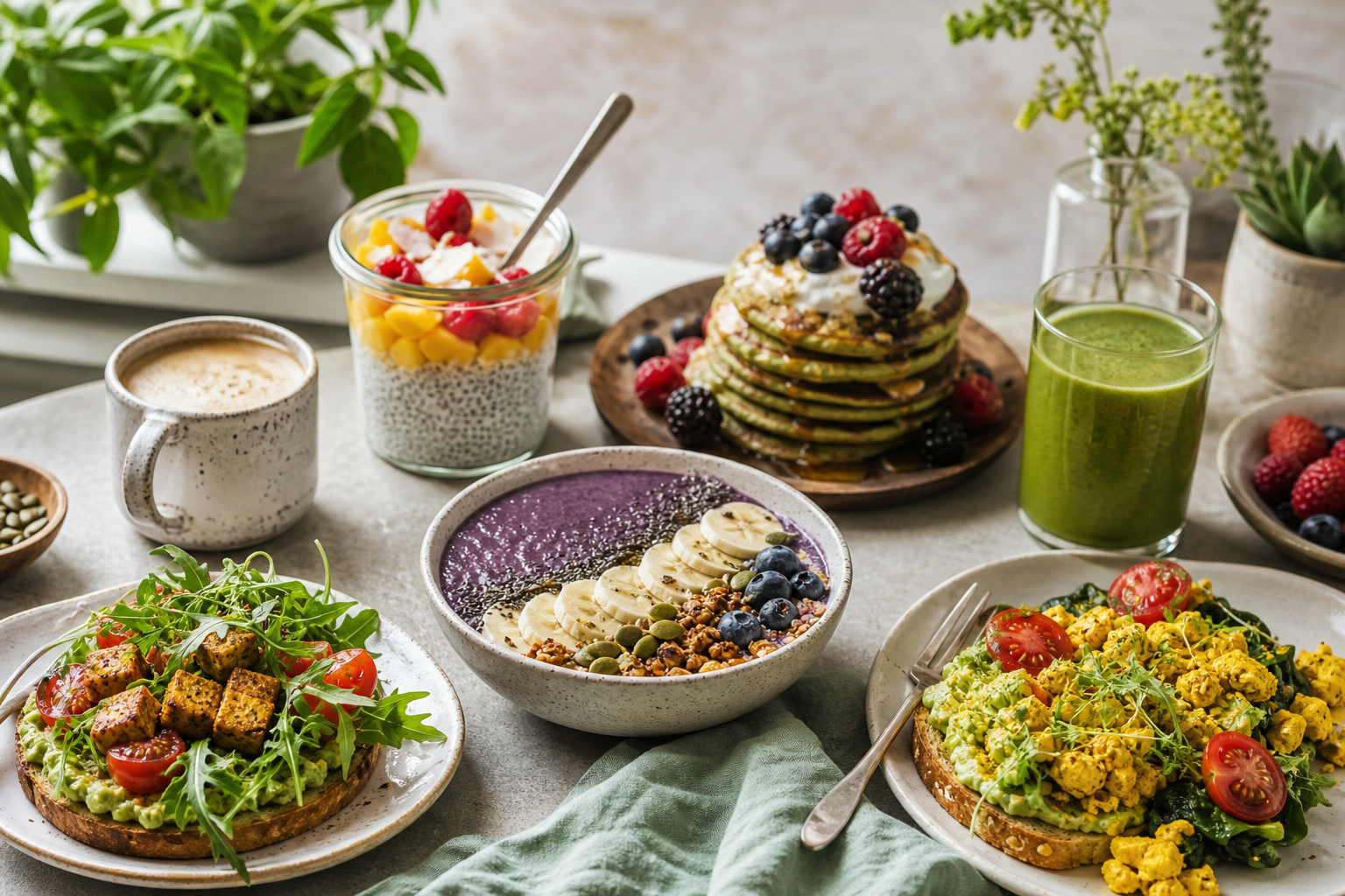 What innovative vegan breakfast ideas can I explore in 2025?