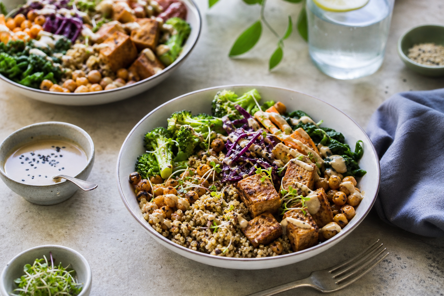 What innovative vegan dinner recipes will be trending in 2025?