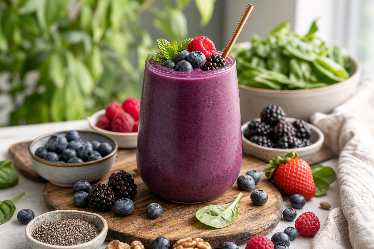 What is the ultimate vegan berry smoothie recipe for 2026?