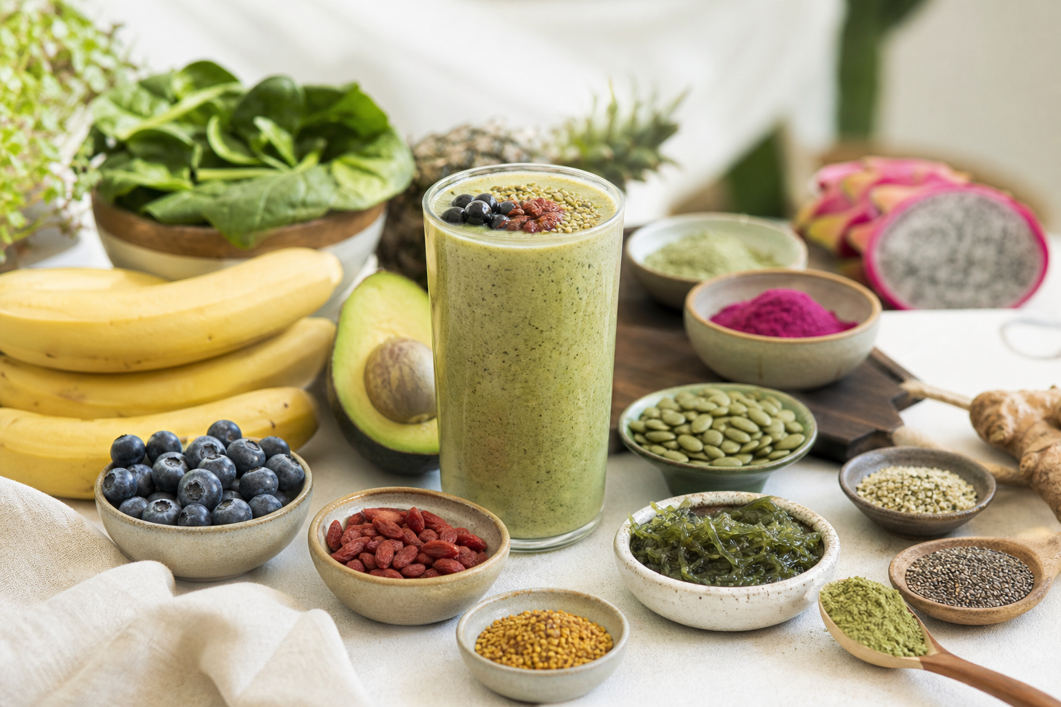 What unique ingredients can I add to my vegan smoothies in 2026?