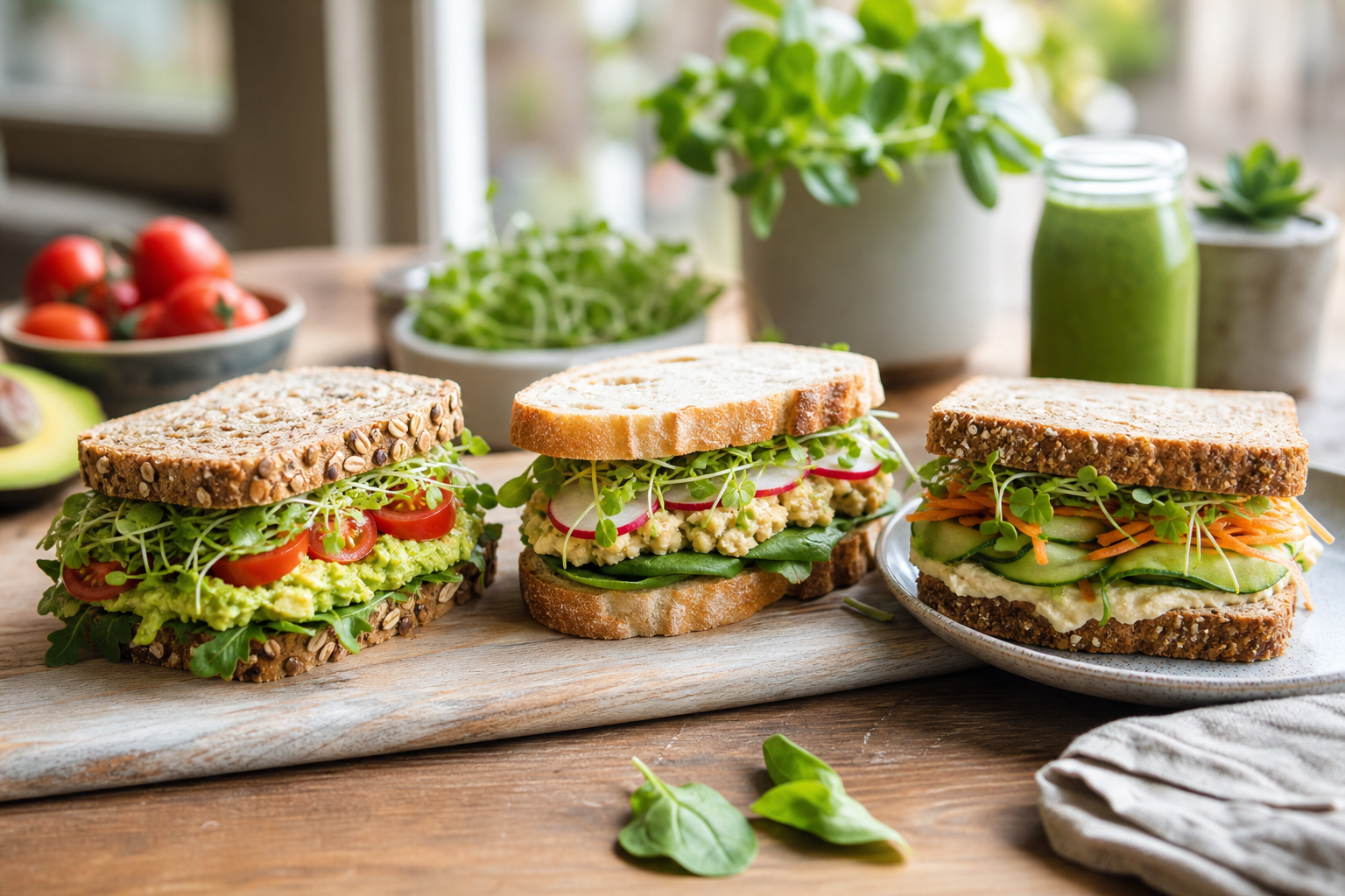 What vegan sandwich options are ideal for a quick breakfast in 2026?