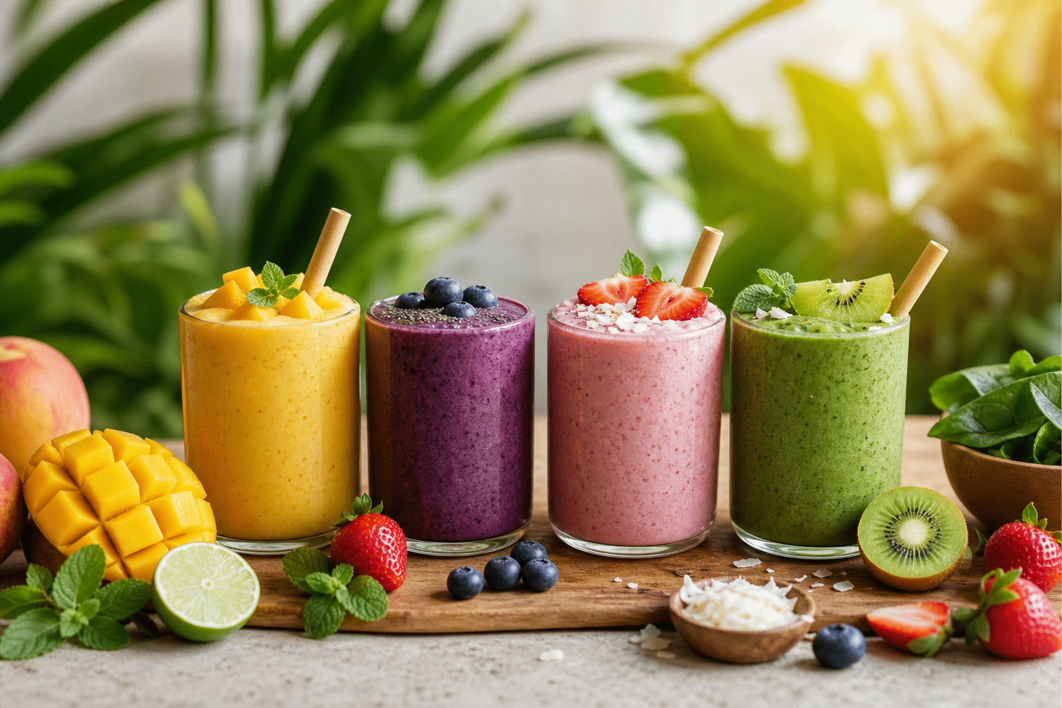 What vegan smoothies are perfect for summer refreshment in 2026?