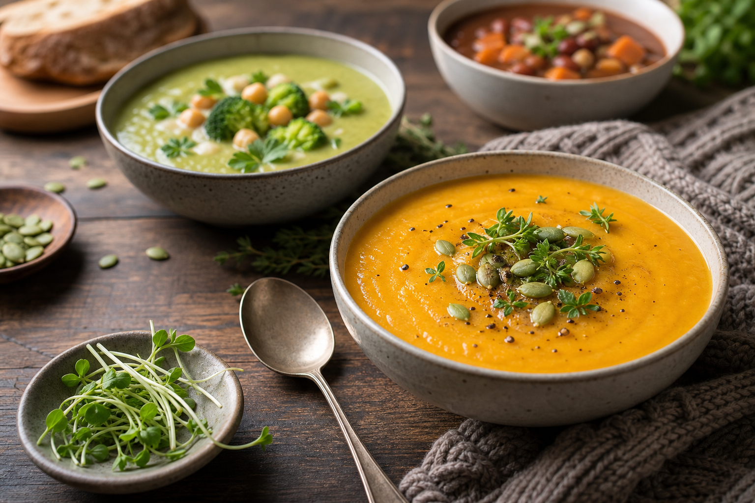 What vegan soup recipes are perfect for cold weather in 2026?