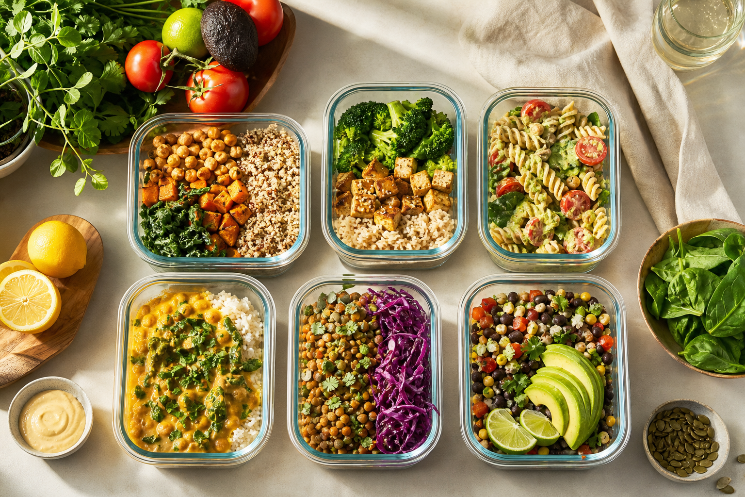 Which budget-friendly vegan recipes are perfect for meal prep in 2025?