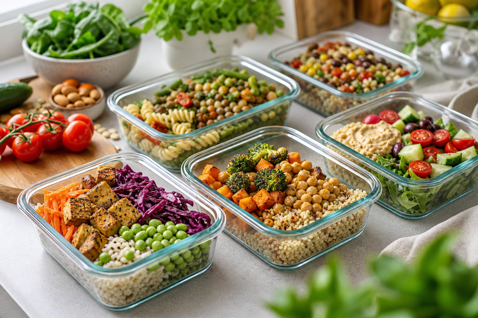 Which vegan lunch ideas are ideal for meal prepping in 2025?
