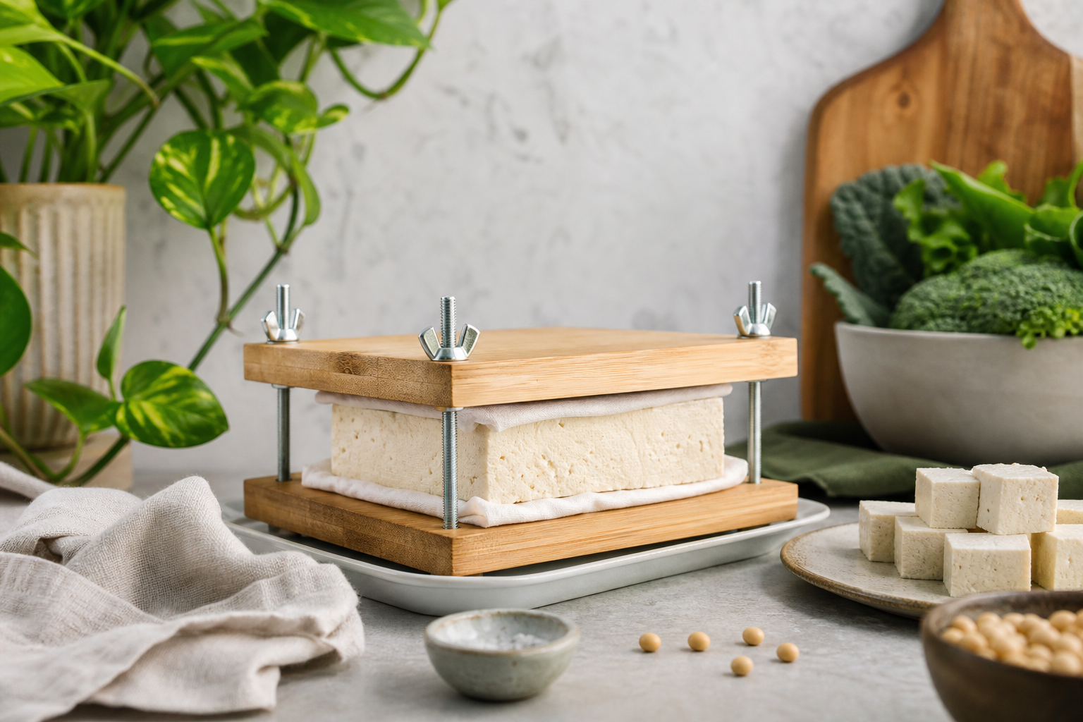 Why You Need a Tofu Press and How to Improvise One
